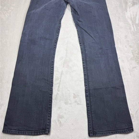 7 For All Mankind Faded Black Bootcut Embroidered Back Pocket Jeans Size 30 - Picture 3 of 16